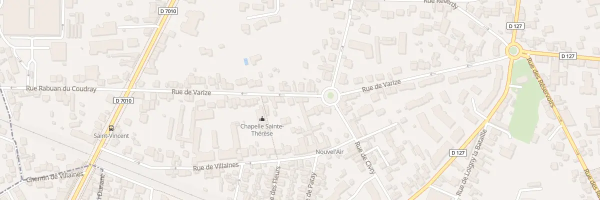 Plan du 35 Rue de Varize à Chartres