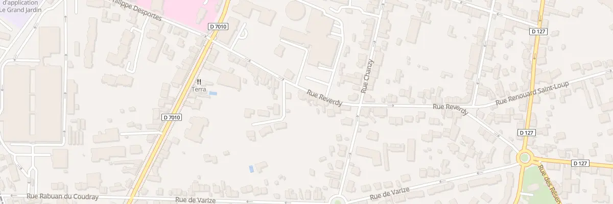 Plan du 81 Rue de Reverdy à Chartres
