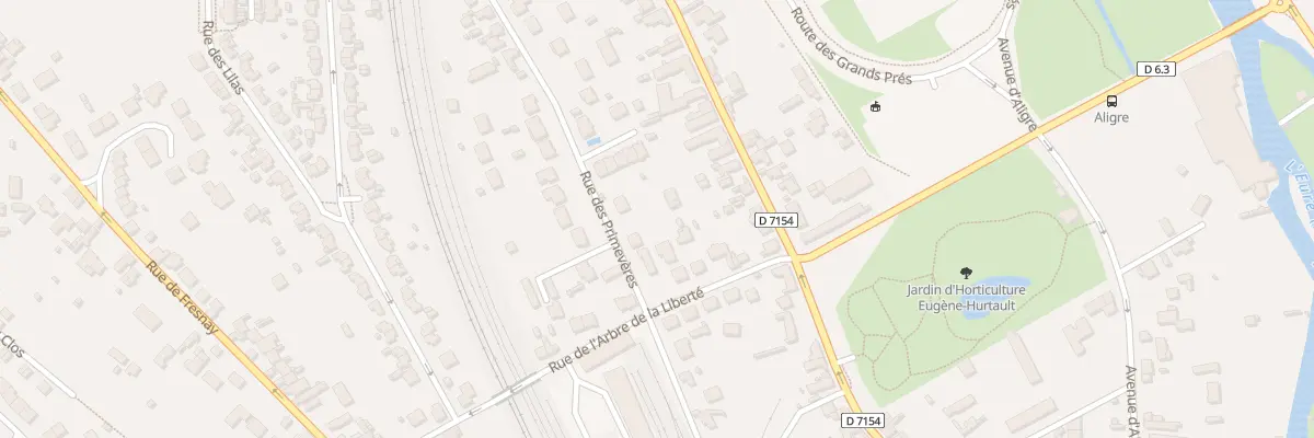 Plan du 6 Rue des Primevères à Chartres