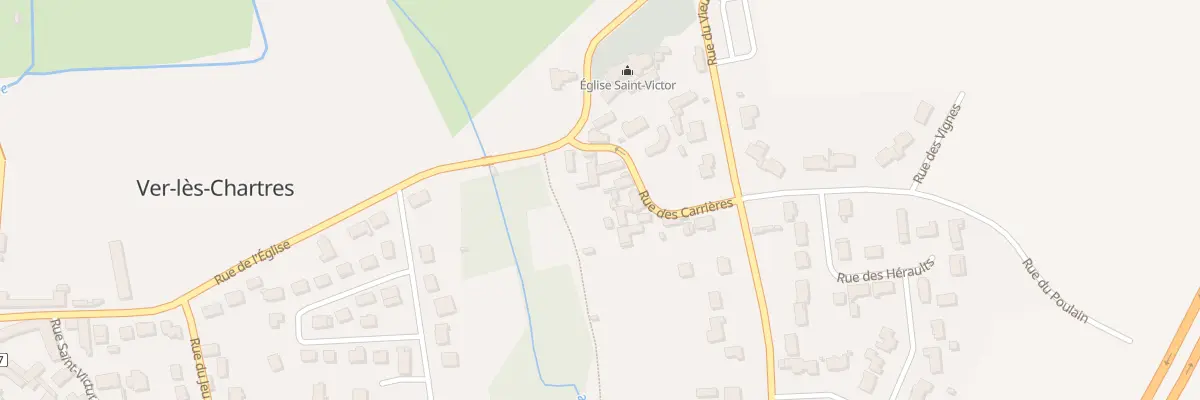 Plan du 8 Rue des Carrieres à Ver-lès-Chartres