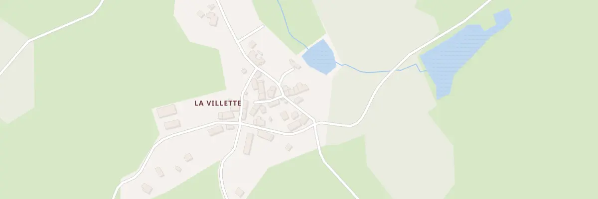 Plan du 5110 La Villette à Folles
