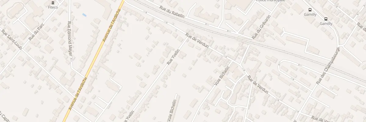 Plan du 3 Rue Yvelin à Vernon