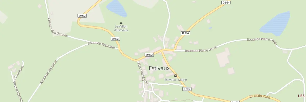 Plan du 5245 Le Bourg à Estivaux