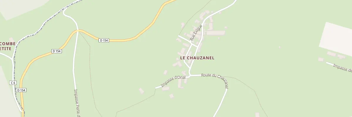 Plan du 26 Rue Du Porche à Chasteaux