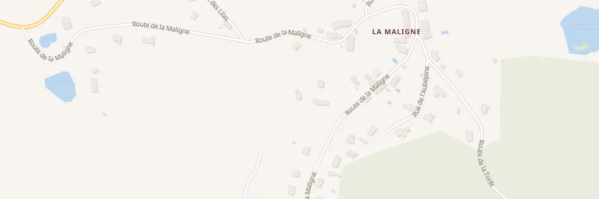Plan du 42 Rte de la Maligne à Saint-Martin-Terressus