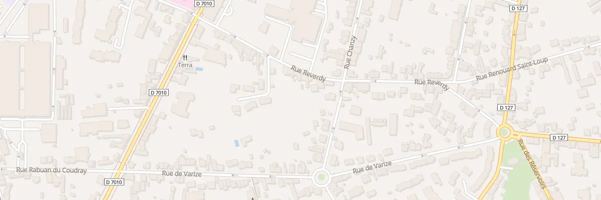 Plan du 79 Rue de Reverdy à Chartres