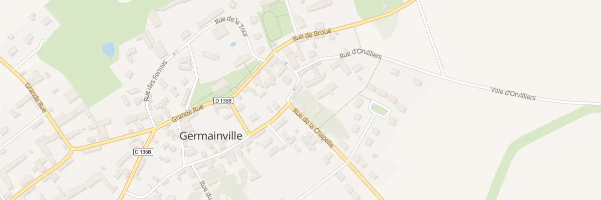 Plan du 13 Germainville à Germainville