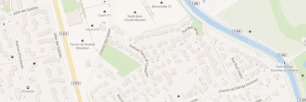 Plan du 28 Rue Jean Bouin à Ramonville-Saint-Agne