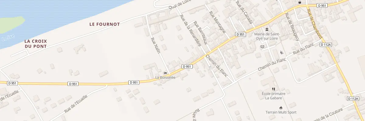 Plan du 110 Rue Nationale à Saint-Dyé-sur-Loire