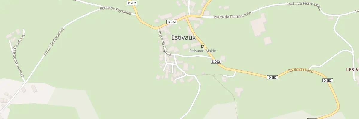 Plan du 5005 Le Bourg à Estivaux