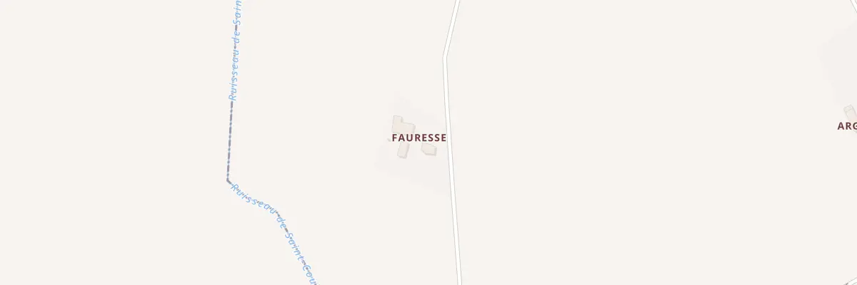 Plan du 1 Fauresse à Cintegabelle