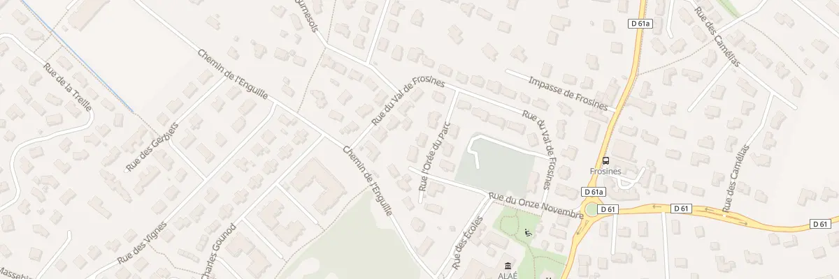 Plan du 8 Rue l’Oree du Parc à Saint-Geniès-Bellevue