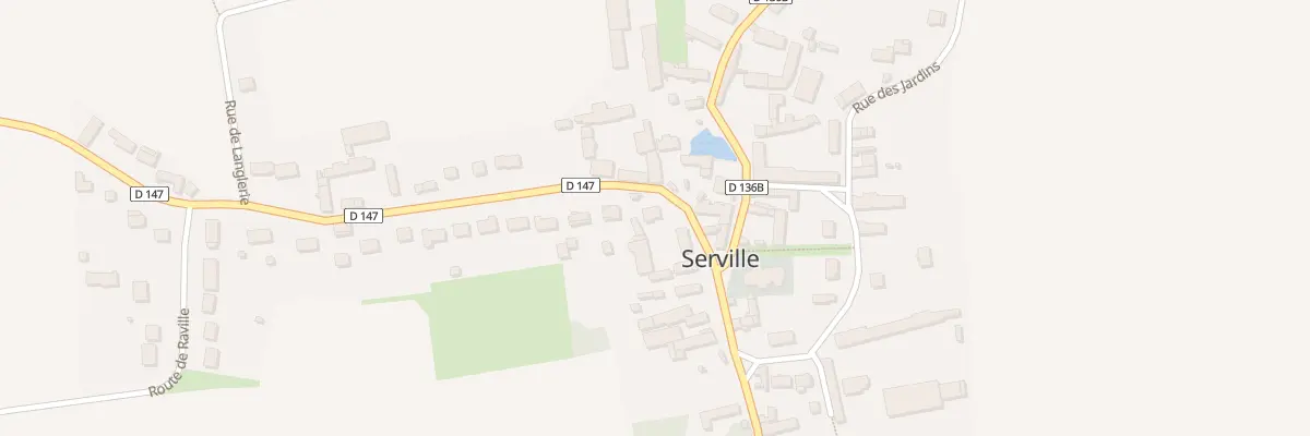 Plan du 3 Rue de la Dime à Serville