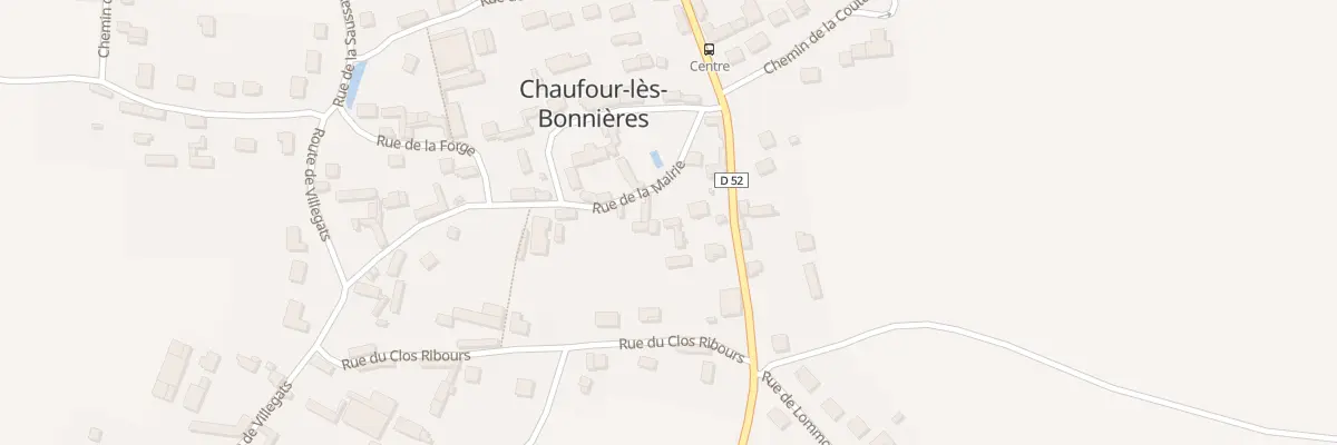 Plan du 5 Rue de la Mairie à Chaufour-lès-Bonnières