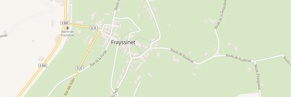 Plan du 16 Rte du Pech à Frayssinet
