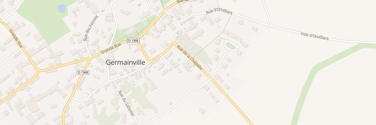Plan du 10 Rue de la Chapelle à Germainville