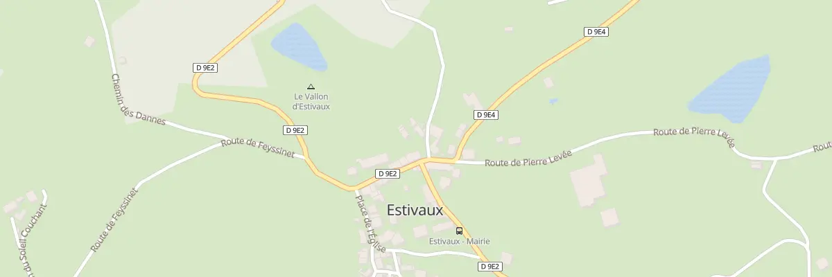 Plan du 5023 Le Bourg à Estivaux