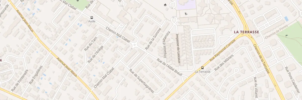 Plan du 2 Rue de la Somme à Toulouse