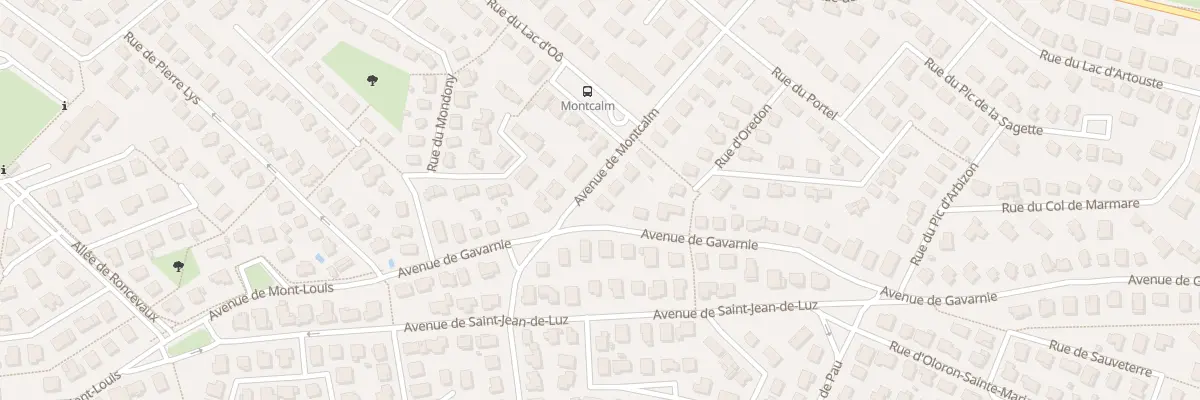 Plan du 2 Av Montcalm à L’Union