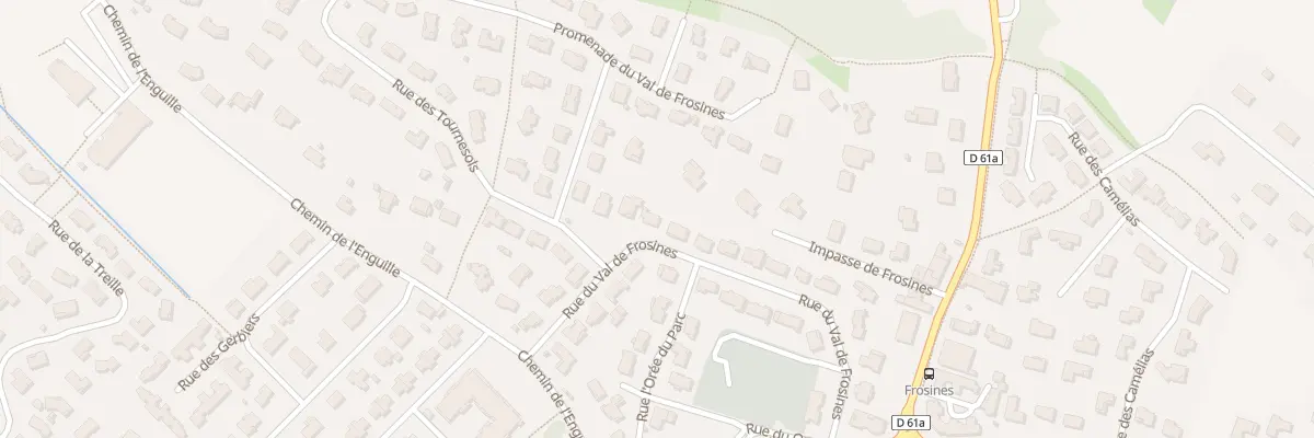 Plan du 21 Rue du Val de Frosines à Saint-Geniès-Bellevue