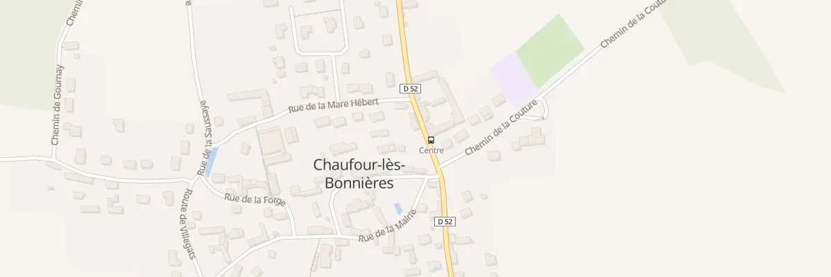 Plan du 14 Rte de Cravent à Chaufour-lès-Bonnières