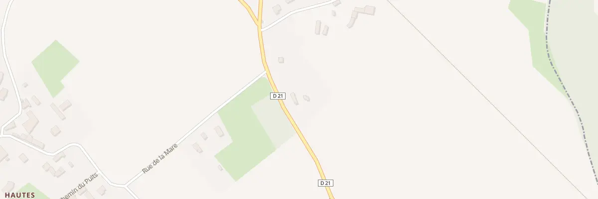 Plan du 222 La Sellerie à Rouvres
