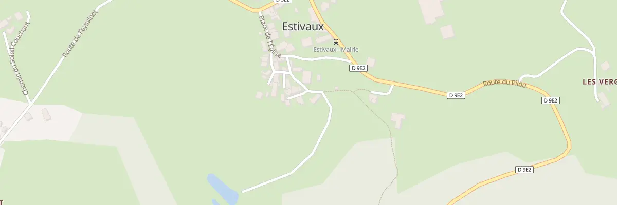 Plan du 5006 Le Bourg à Estivaux