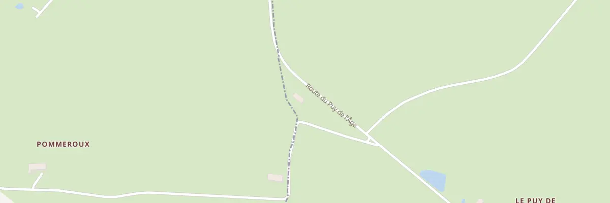 Plan du 15 Rte du Puy de l’Age à Celon