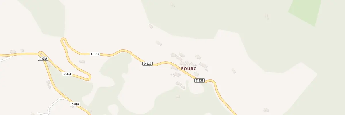 Plan du 1494 Rte de Fourc à Saurat