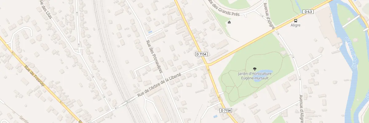 Plan du 8 Rue de l’Arbre de la Liberte à Chartres