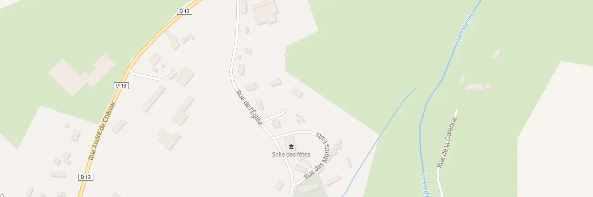 Plan du 240 Rue de l’église à Rouvray-Catillon