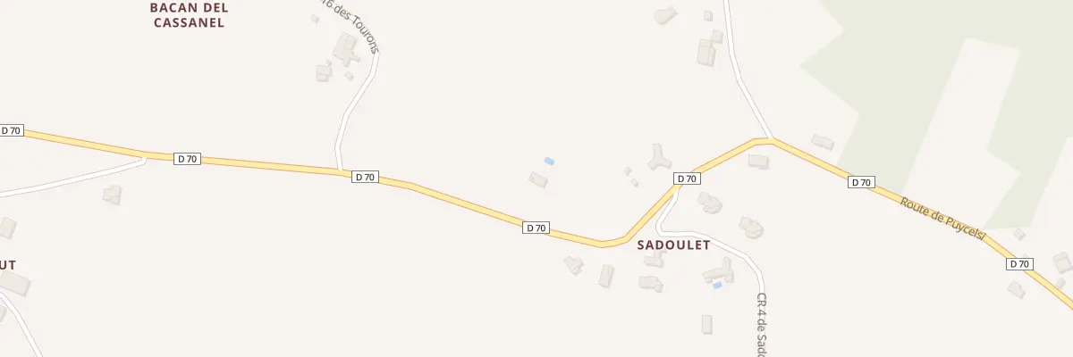 Plan du 5196 Tourons Hauts à Génébrières