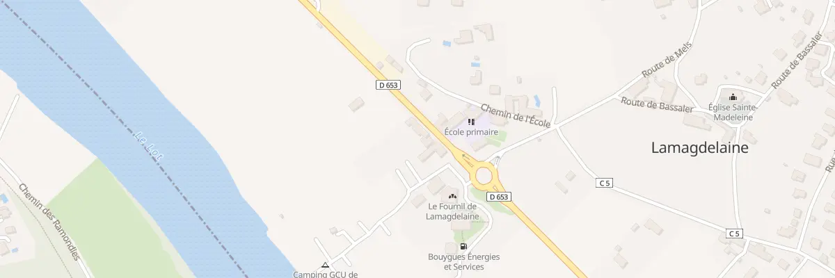 Plan du 61 Rte de Cahors à Lamagdelaine