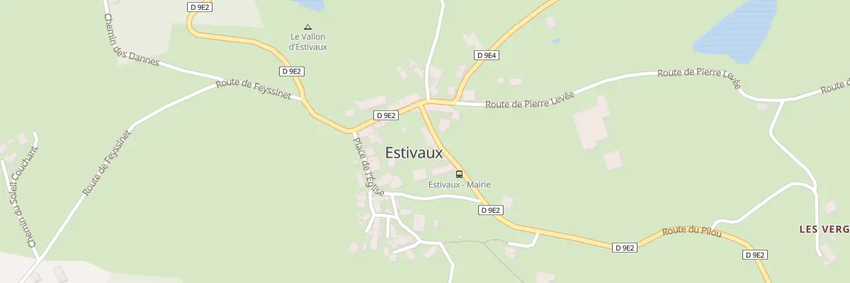 Plan du 5030 Le Bourg à Estivaux