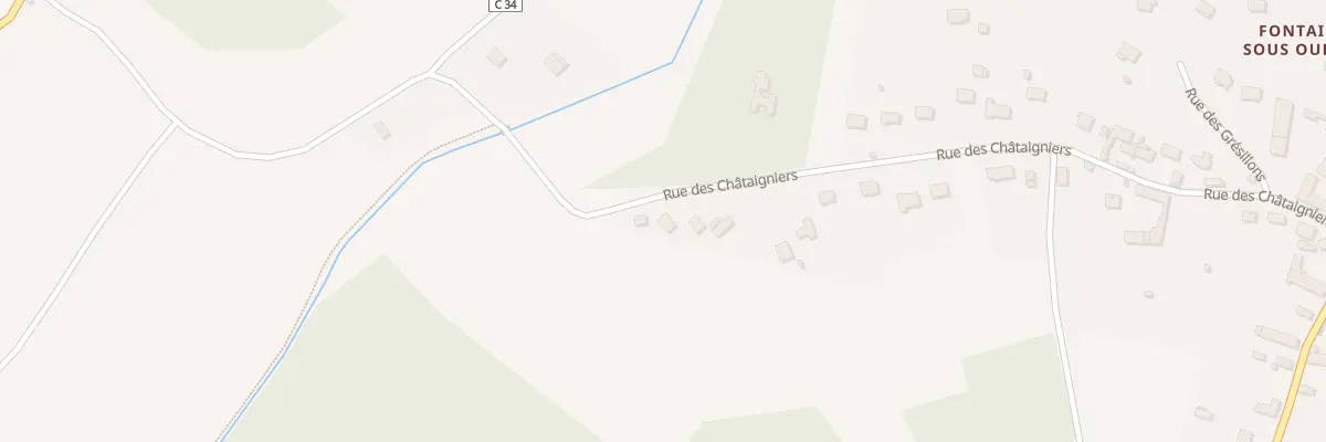 Plan du 31 Rue des Chataigniers à Ouerre