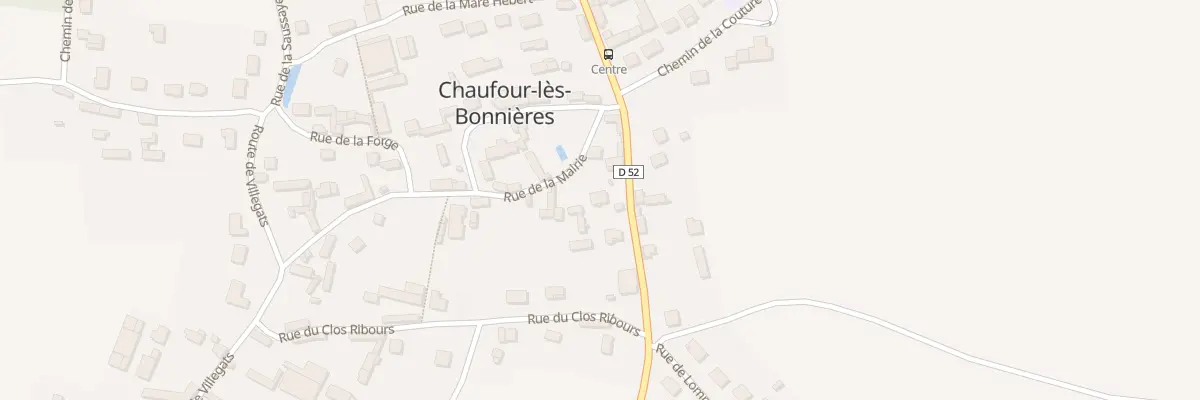 Plan du 18B Rte de Cravent à Chaufour-lès-Bonnières