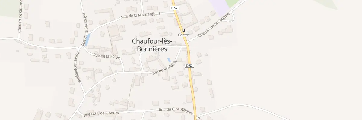 Plan du 3 Rue de la Mairie à Chaufour-lès-Bonnières