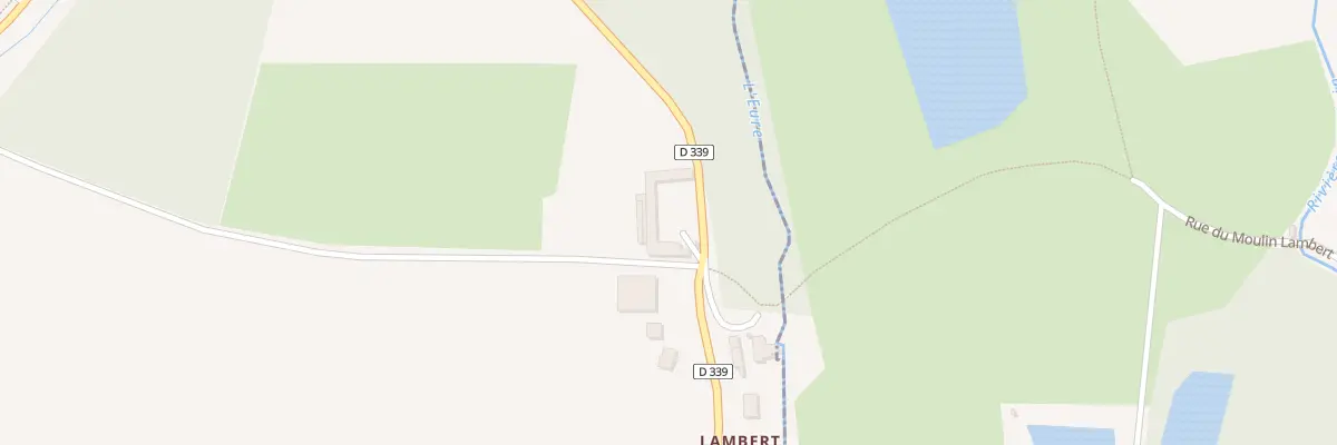 Plan du 2 Lambert à Barjouville