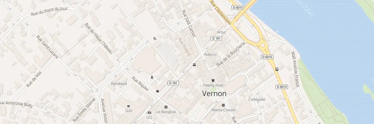 Plan du 24 Rue d’Albuféra à Vernon