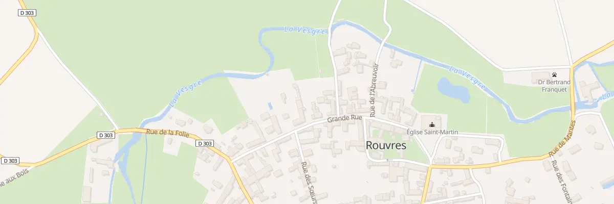 Plan du 22 Gr Gde Rue à Rouvres