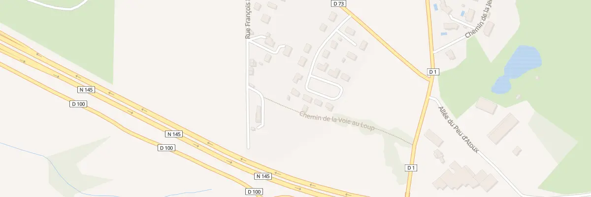 Plan du 14 Rue des Peyrillades à La Souterraine