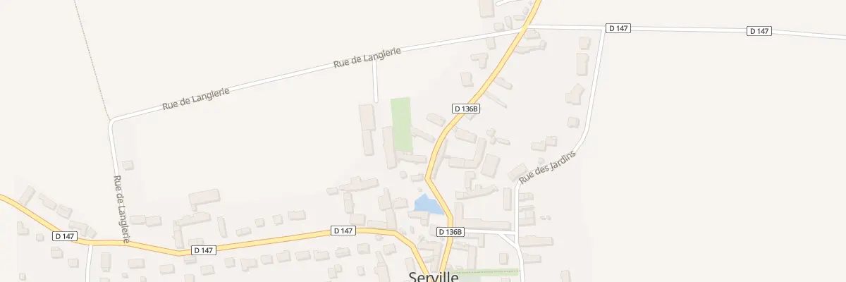 Plan du 23 Gr Gde Rue à Serville