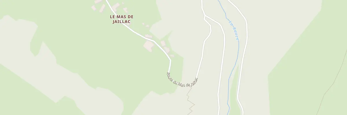 Plan du 5107F Mas de Jaillac à Francoulès
