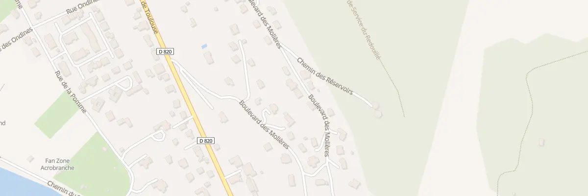 Plan du 39 Bd des Molières à Souillac
