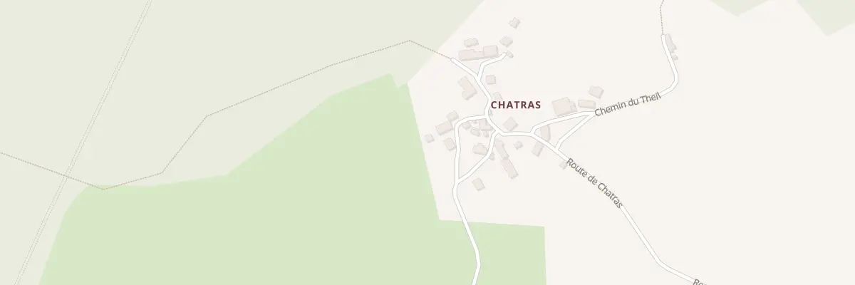 Plan du 5129 Chatras à Estivaux