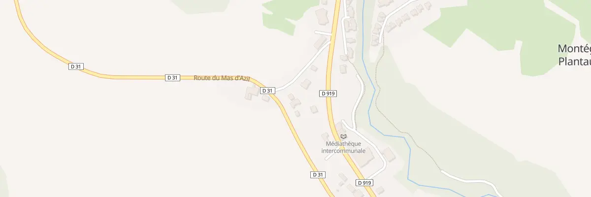 Plan du 5010 Loucasse à Montégut-Plantaurel