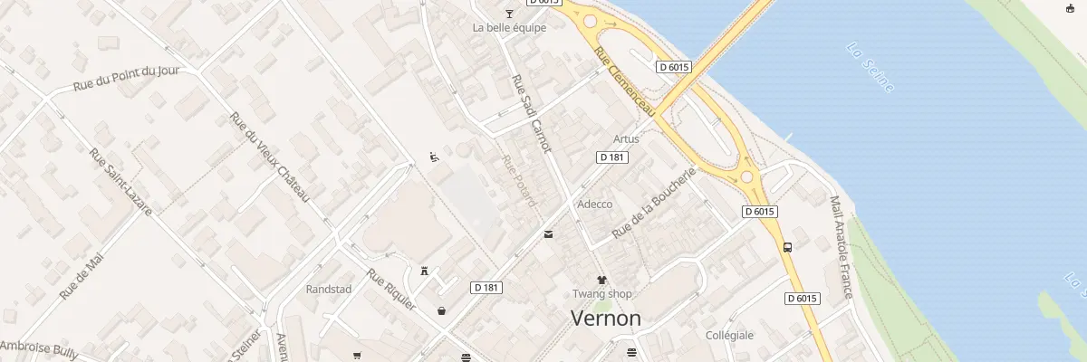 Plan du 69 Rue Carnot à Vernon