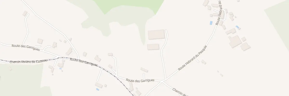 Plan du 2273 Rte des Garrigues à Saint-Projet