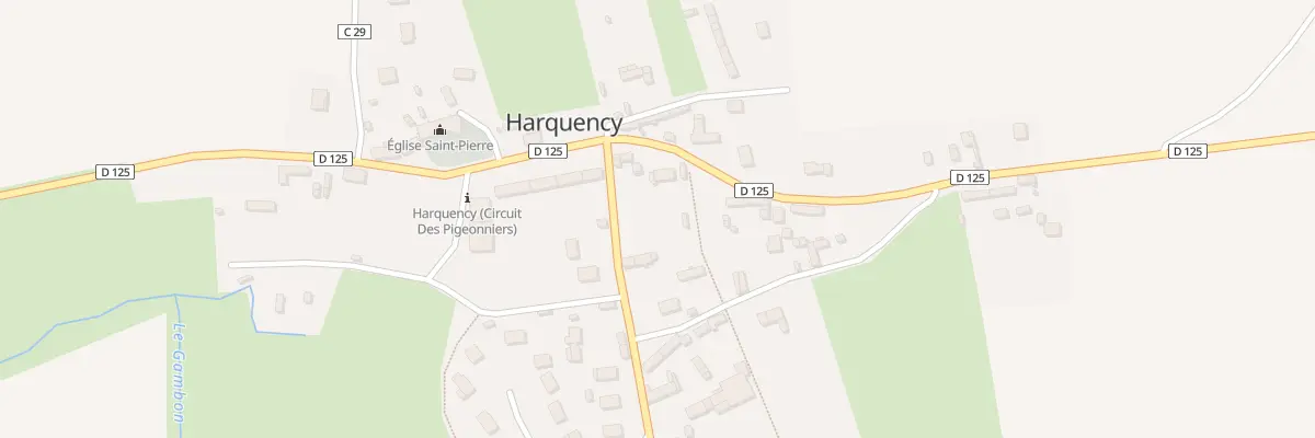 Plan du 12 Rte des Templiers à Harquency
