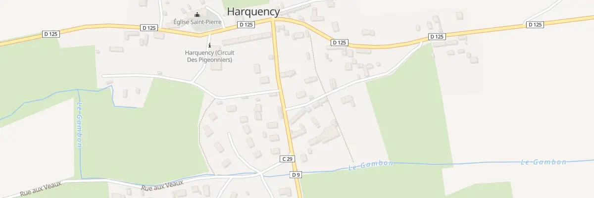 Plan du 1B Rue Saint-denis à Harquency